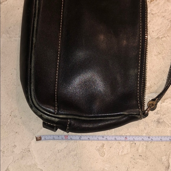 VINTAGE LEATHER COACH BAG - Picture 7 of 7